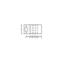 Don-Jo EL125619 EL 125 18 Gauge Extended Lip Strike, Clear Coated Satin Nickel Plated, 2-1/2" Width x 2-1/4" Height (Pack of 10)