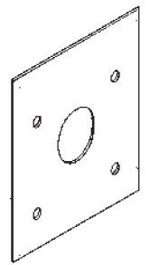 Sloan 325246  Ecos Cover Button Assembly