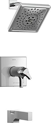 Delta T17T474 Faucet -PN Zura TempAssure 17T Series Tub and Shower Trim, Polished Nickel