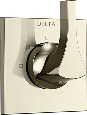 Delta T11874 Faucet -PN Zura 3-Setting Diverter Trim, Polished Nickel
