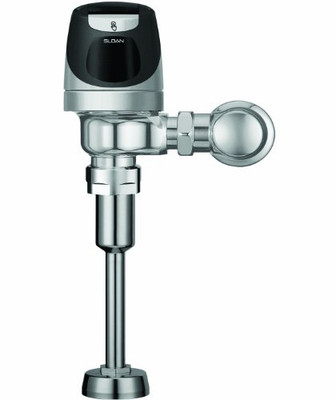 Sloan 3370006 Valve SOLIS 8186-1.0 SOLIS Solar Powered Urinal Flushometer, Chrome