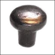 SCHAUB 771-AZ and Company 771 Bronze Mountain 1-1/4 Inch Diameter Mushroom Cabinet Knob, Aged Bronze.