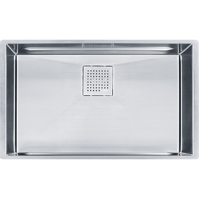 Franke PKX11028  Peak 28 3/4" x 17 3/4" x 9 5/8" 16 Gauge Undermount Single Bowl Stainless Steel Kitchen Sink