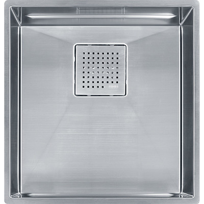 Franke PKX11016  Peak 16 7/8" x 17 3/4" x 9 5/8" 16 Gauge Undermount Single Bowl Stainless Steel Kitchen Sink