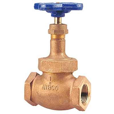 "Nibco" T235Y34 NIBCO T235Y-3/4 T235y 3/4 Bronze Class 150 Globe Tfe Valve