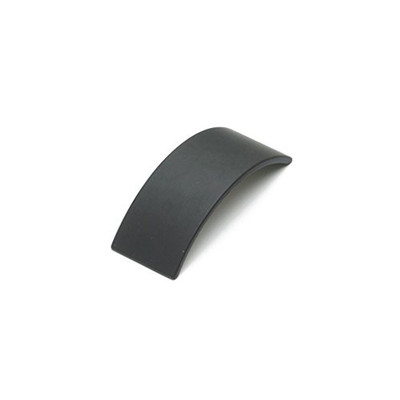 SCHAUB 362-MB and Company 362 Armadio Series 2-1/2 Inch Center to Center Arch Cabinet P, Matte Black.