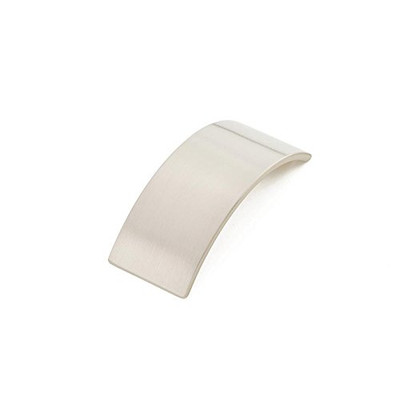 SCHAUB 362-15 and Company 362 Armadio Series 2-1/2 Inch Center to Center Arch Cabinet P, Satin Nickel.