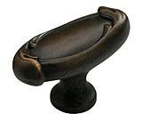 SCHAUB 261 ABZ OVAL KNOB       1.875 IN DIA                    261-ABZ                    
