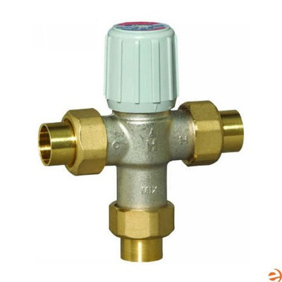HONEYWELL 36236 1" UNION SWEAT AQUAMIX RADIANT HEAT MIXING VALVE