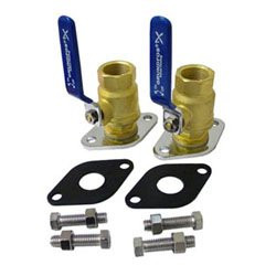 Grundfos 35708 Pump 3/4" NPT Dielectric Ball Valve w/Iso-Flanges - Bronze