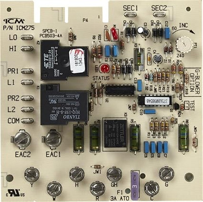 ICM CONTROLS ICM275C FAN BLOWER CONTROL W/MANUALLY ADJ.