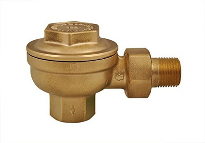 BARNES 119 & Jones Thermostatic Radiator Trap, Type A, Angle, 1/2" Size