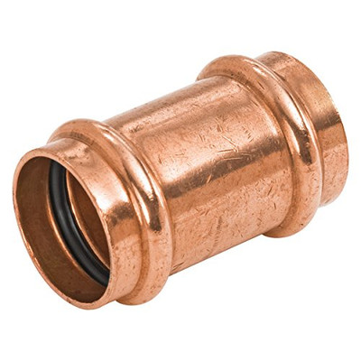 "Nibco" PC60134 3/4 in. Copper Press x Press Pressure Repair Coupling with No Stop