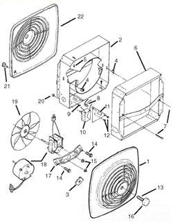 Broan S99360253 -Broan Wall Heater Knob Package Qty 10