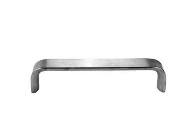 Don-Jo 37630 37 Half Round Door Pull, Satin Stainless Steel Finish, 6" Center-to-Center, 2" Projection, 1-1/2" Clearance, 1" Diameter, 6-1/2" Length
