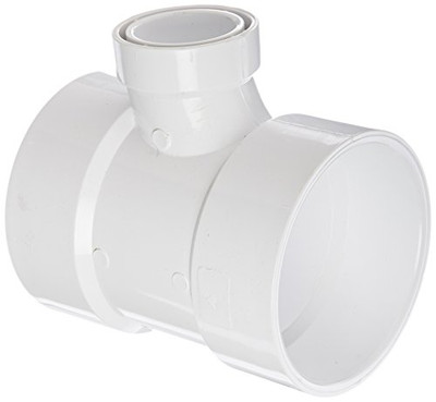 "Nibco" 481144112 NIBCO 4811 Sanitary Tee H x H x H - PVC DWV, 4" x 4" x 1-1/2", White