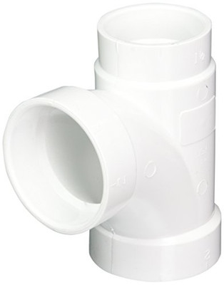 "Nibco" 481121122 NIBCO K09840C 4811 Sanitary Tee H x H x H - PVC DWV, 2" x 1-1/2" x 2", White