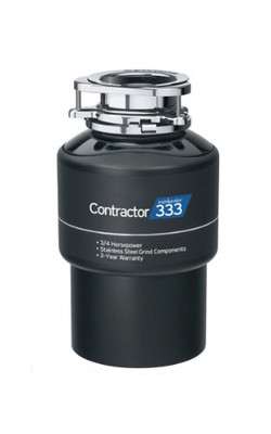 IN-SINK-ERATOR CONTRACTOR333 In-Sink-Erator CNTR333 Contractor Garbage Disposal 3/4HP, 14.00 x 8.00 x 0.08 inches