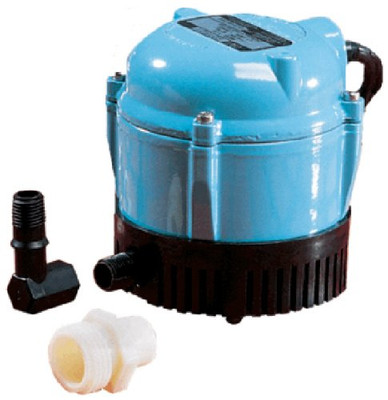 Little Giant 500500  1-AA-18 Submersible Cover Pump with 18-Feet Cord, 170 GPH