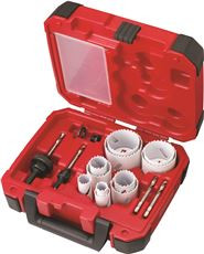 MILWAUKEE GENERAL PURPOSE ICE HARDENED™ HOLE SAW KIT 15 PIECE MILWAUKEE ELECTRIC TOOL 49-22-4175