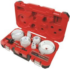MILWAUKEE ALL PURPOSE PROFESSIONAL ICE HARDENED™ HOLE SAW KIT 28 PIECE MILWAUKEE ELECTRIC TOOL 49-22-4185