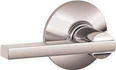 SCHLAGE 2479343 F10LAT625CEN Century Collection with Latitude Passage Lever, Bright Chrome
