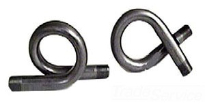 1706008 1/4 BRASS ANGLE PIG TAIL WAL-RICH CORPORATION 15332