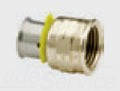91540 3/4in PEX PRESS X FEMALE ADAPTER BRONZE VIEGA ZERO LEAD VIEGA PROPRESS/PUREFLOW/MEGAPRESS 969116