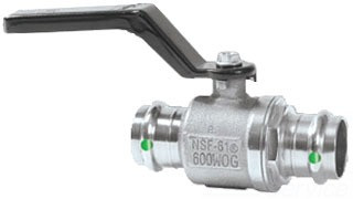 81105 2in SS-316 PXP BALL VALVE VIEGA PROPRESS VIEGA PROPRESS/PUREFLOW/MEGAPRESS 899249