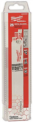 9" 14 TPI The Torch™ SAWZALL® Blades (25 Pk) Milwaukee MLW48-00-8787