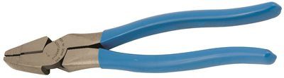 Channellock 821224 140-CRFTCBbulk 9.5 in. Code Blue Linemen in. S Pliers with Crimper44; Stripper44; Fishtape Puller