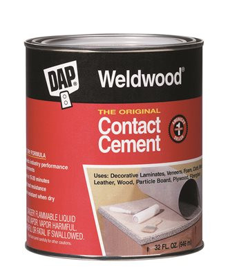 Dap 451065 00 Weldwood The Original Contact Cement 1-Quart