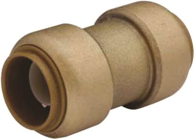 CASH ACME 272531 GIDDS- Cash Acme Push Fit Reducing Coupling, 3/8" x 1/2", Lead Free -