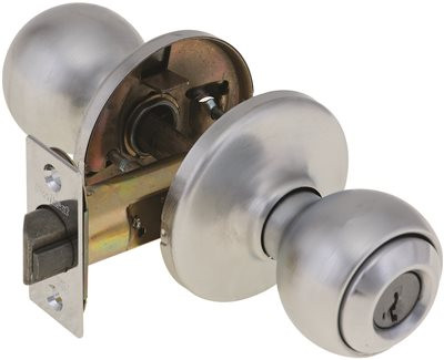KWIKSET 803622  Smartkey Polo Smart Key Entry Lock 26D Satin Chrome -Pack of 2