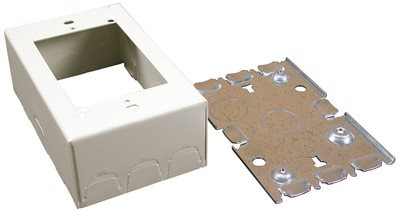 WIREMOLD 751032  Raceway Deep Switch & Receptacle Box (1 Gang)