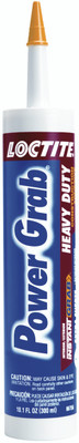 HENKEL CONSUMER ADHESIVES 104823 Loctite Power Grab Express Heavy Duty Construction Adhesive, 9 Ounce Cartridge (2032666)