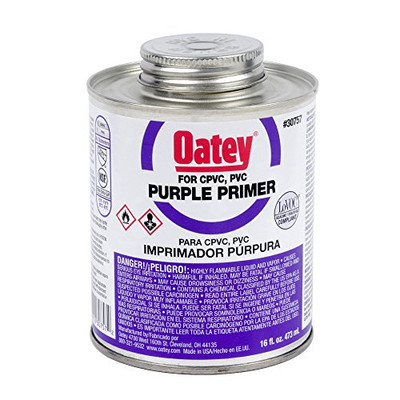 OATEY 3561827 Purple Primer For PVC And CPVC Pipe And Fittings