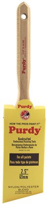 PURDY 800423 Xl-Glide Nylon/Poly Paint Brush Professional Grade Angular All Paints 2-1/2 "