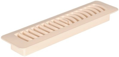 IMPERIAL MANUFACTURING 131921 Imperial Mfg Group Usa 4 x 10-Inch Plastic Almond Contemporary Floor Register - Quantity 9