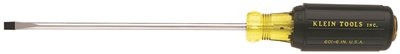 Klein Tools 823026 3/16'' (5 mm) Cabinet-Tip Screwdriver 6'' (152 mm) Round-Shank KLE