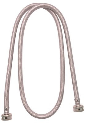 FLUIDMASTER 231371 INC NO BURST WASHING MACHINE HOSE 5', 3/4" FEMALE X 3/4" FEMALE.