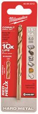 MILWAUKEE 15/64 IN. COBALT RED HELIX DRILL BIT MILWAUKEE ELECTRIC TOOL 48-89-2312