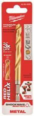 MILWAUKEE SHOCKWAVE 23/64 IN. TITANIUM DRILL BIT MILWAUKEE ELECTRIC TOOL 48-89-4620