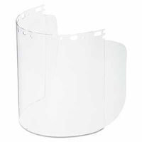 Honeywell 3554360 North by Protecto-Shield 8 1/2" X 15" X .07" Clear Propionate Faceshield For Use With Headgear (1/EA)
