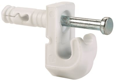 Closetmaid 129414 1770 Drywall Wall Clips, White, 1-Pack (48 pieces)