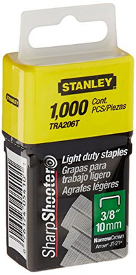 Proto 287088 Proto 3/8 Inch Light Duty Staples, Pack of 1000(Pack of 1000)