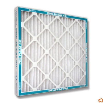 FLANDERS 953158 ® MERV 8 PRE-PLEAT 40 LPD STANDARD-CAPACITY COTTON / SYNTHETIC AIR FILTER, 14X25X1 IN.