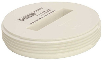 IPS CORPORATION 93055 IPS Ips Dwv Pvc Recessed Cleanout Plug, 2"