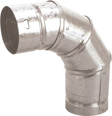 SELKIRK 503793 CORP Adjustable 90DEG Elbow, 5-Inch