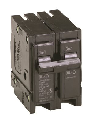 EATON 605123 Corporation Double Pole Interchangeable Circuit Breaker, 120/240V, 50-Amp by CORPORATION